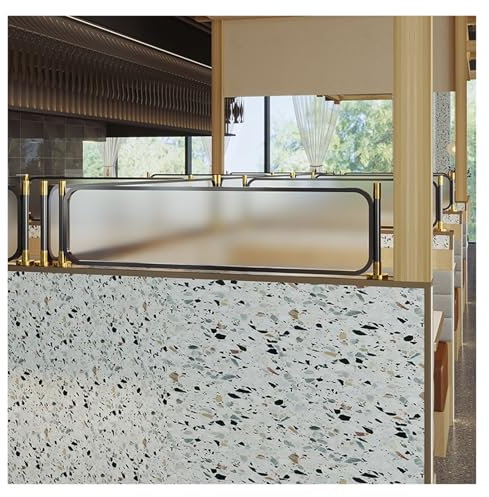 XPLKQXE Sichtschutz Für Gewerbliche Trennwände, Sichtschutzpaneele Für Arbeitsplatten-Trennwände, Metallrahmen + Gehärtetes Milchglas, Büro, Restaurant, Hotel(Schwarz,150x25cm)