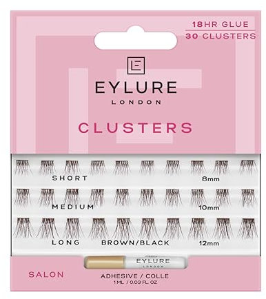 Eylure Clusters Brown/Black