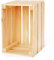 PINEEA Holzkiste Klein - Weinkisten Holz - Deko Holzkisten - Weinkiste Holzbox – Obstkiste Vintage – Kiste Natur 30x20x15 (1 Stück)