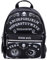 Nemesis Now Spirit Board Rucksack Frauen Mini-Rucksack schwarz/weiß Polyurethan Gothic, Rockwear