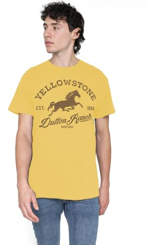 Yellowstone Unisex Yellowstone Dutton Ranch Horse Unisex T Shirt T-Shirt