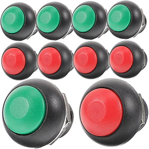 Artibetter 50pcs Chime Button for Door Bell Doorbell Button Only Pushbutton for Home