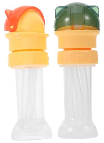 Sosoport 2 Piezas Tapones para Pajita Antiderrame para Uso y Accesorios para Reutilizables