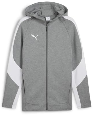 Puma Herren Teamevostripe Hooded Jacket Sweatjacken (1er Pack)