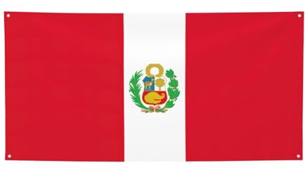 Partybanner mit Peru-Flagge, Dekorationen für alle Anlässe, für Thanksgiving, Geburtstagsfeiern und mehr