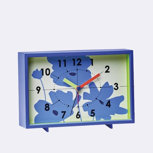chic.mic Vintage Clock - Uhr - Tischuhr (transcience of a Flower)