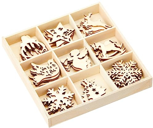 cArt-Us Knorr Prandell 2118521027 Holzornamentbox, Motiv Weihnachten2