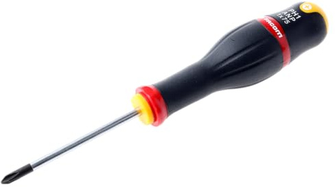 Facom ANP1X75 Protwist PH1 Screwdriver for Phillips Screws, Round Blade, 75mm