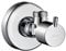 hansgrohe Robinet d'arrêt S sortie G 3/8, chromé, 13901000