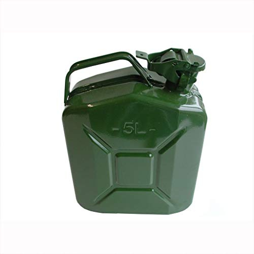 ProPlus Petrol Can 5L Metal Green UN & TÜV/GS Tested