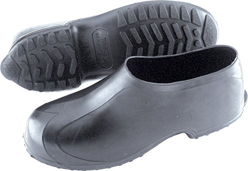 Work Rubber Hi-Top Overshoes, 2X-Large, Black
