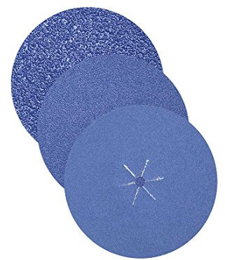 RETOL disques abrasifs, 150 mm, G24, p. ponceuses bordureuses, corindon de zirconium (Lot de 25)