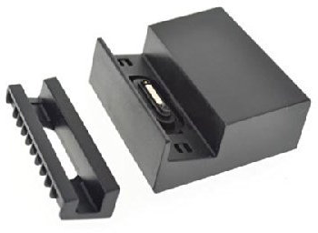 System-S Magnet Ladestation Ladegerät Dockingstation Cradle Dock Tischladestation für Sony Xperia Z Ultra XL39h Z1 L39h