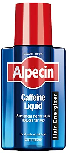 Alpecin Caffeine Liquid Hair Tonic 200ml | Against Thinning Hair | Natural Hair Growth for Men | Energizer for Strong Hair | Hair Care for Men Made in Germany
