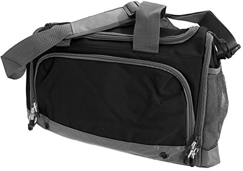 BagBase BG544BLAC Athleisure Reisetasche, Schwarz, Größe M