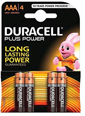 Duracell Plus AAA-Batterien, keine Größe