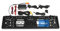 topolenashop PORTATARGA con Telecamera Kit RETROMARCIA Telecamera PORTATARGA 2 SENSORI