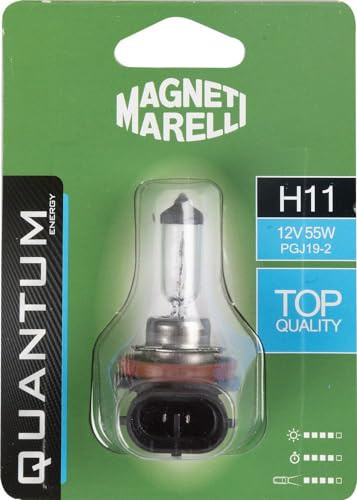 Quantum Energy Magneti Marelli H11 Halogen-Autolampe, 12 V, 55 W, PGJ19-2-Anschluss