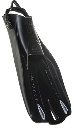 SCUBAPRO - Go Sport Geräteflosse Schwarz mit Skegs in Silber