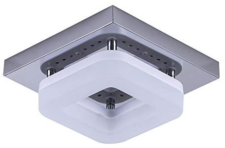 Artpad Surface Mount Square Ceiling Lamp Stainless Base Hallway Porch Balcony Lamp Interior Lighting Ceiling LED Light 12W White Light