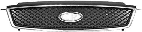 Kühlergrill Frontgrill Grill für Focus C-Max Bj. 03-07 schwarz mit Chromrahmen