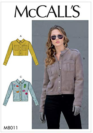 McCall's Sewing Pattern-M8011Y-Misses' Jackets