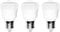 ZFQ 3 Pack Smart PIR Motion Sensor Light Bulbs with E27 Base, 2W Equivalent 30W Incandescent, Cool White 6500K, Auto On/Off Night Lamp for Stairs, Garage, Hallway, Yard, AC 220-240V