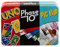 Mattel Games GWP96 - UNO, Phase 10 und Pic Flip-Sammeldose, 3 Mattel-Kartenspiele für Spieler ab 7 Jahren, Dekorative Aufbewahrungsbox, Geschenk für Spieleabend, Kindern ab 7 Jahren und Erwachsenen
