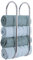 Wall Mounted Chrome Plated Oceana Towel Rail Holder Storage Rack Bathroom Utility Laundry Room
