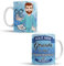 Taza Aquí Bebe el Mejor Fisioterapeuta del Mundo - Regalo Original para Super Fisioterapeuta - Cerámica 350 ML
