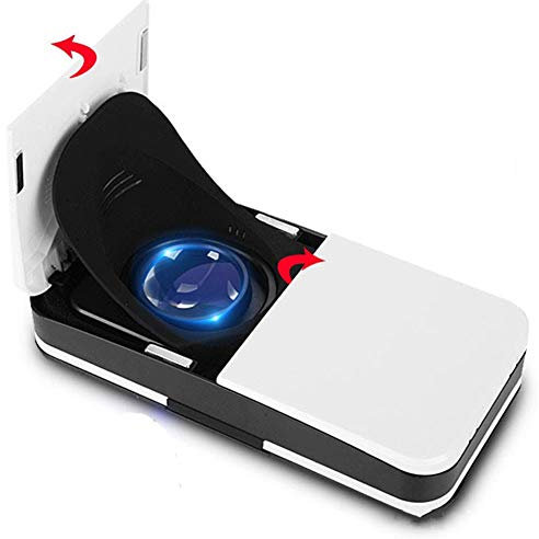 CYLZRCl Folding VR Glasses New 3D Virtual Reality Glasses All-in-one Blu-ray Smart Helmet Compatible With 4.7-6.0 Inch Smartphones