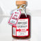 0,2L Apothekerflasche - Kleiner Impfstoff Sofort Hilfe - 33% vol. Kräuterlikör aus der Humorapotheke mit Arztrezept | Humor Apotheke Spaßmedizin Scherzartikel Humormedizin | Mit Geschenkverpackung