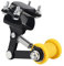 Guía de tensor de cadena universal para motocicleta con tres ruedas de seguridad Dirt Pit Pro Dirt Bike 4 (regulador de cadena/negro)