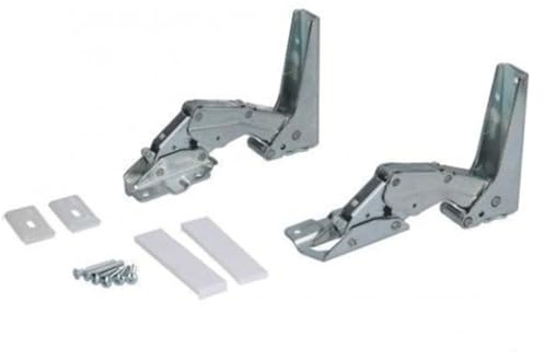 Set di 2 cerniere originali Frigorifero congelatore 481231018672 AS0014714 WHIRLPOOL