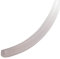 cyclingcolors guarnizione per schermo doccia vasca vetro 4mm 4.5mm in silicone traslucido Trasparente profilo porta scorrevole mobile mensola vetrina, lunghezza 1 metro