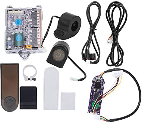 VBESTLIFE Elektroroller Controller Board Kit, Elektroroller Controller Board Kit Skateboard Digital Diaplay Montherboard Rücklicht für XIAOMI M365 / Pro