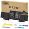 BLESYS A1502 Akku A1582 Laptop Ersatzakku für MacBook Pro Retina 13 Zoll A1502 (Ende 2013, Mitte 2014 und Anfang 2015) Passend für A1493 [Li-Polymer Battery 11.36V 6600mAh]