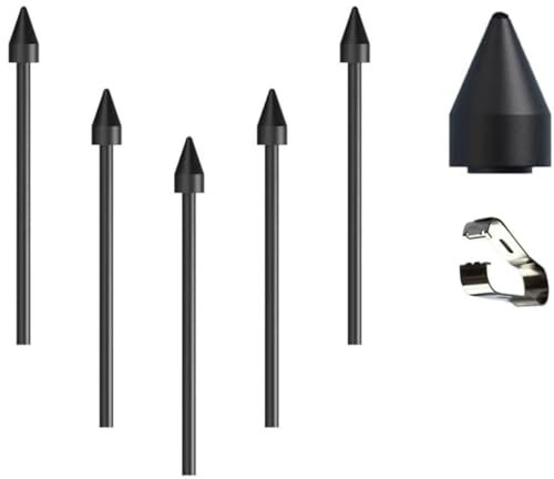 5PCS OEM Tab S7 Soft Tips/Pennini di ricambio per Samsung Galaxy Tab S7/S7 Plus/S7 FE Stylus S Pen (Tab S7)