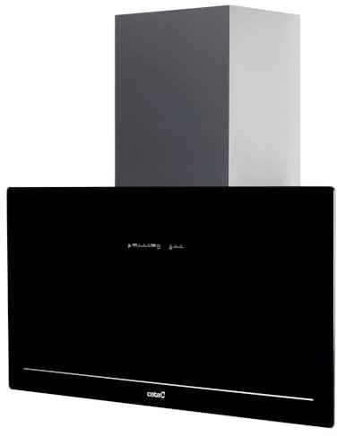 CAMPANA DECORATIVA CATA GOYA 90 BK 90/CMS NEGRA VERTICAL CLASE A+++