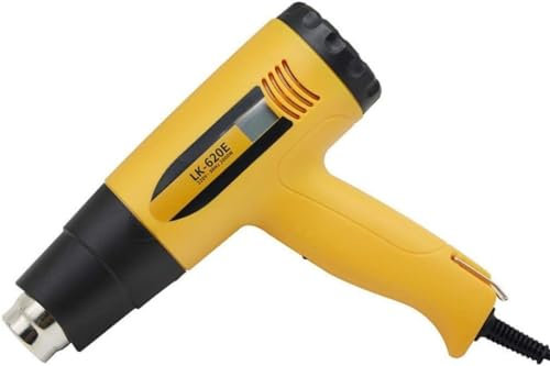 WWFAN Industrial Heat Gun 2000W, Heat Gun With Digital LCD Display, Variable Temperature