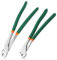 LEONTOOL 2 PCS J-Clip Pliers Set, Heavy Duty Cage Building Pliers, Wire Clip Plier with Comfortable Grip, Ergonomical Straight & Curved Nose J-Plier for Building Rabbit Cages, Coops and More