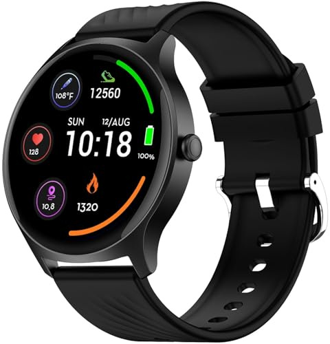 Denver AMOLED-Smartwatch, blau, Pequeño, Casual