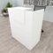 Henor Oja Empfangstheke Rezeption 80x50*107 cm Holz Rezeptionstheken Empfangstisch Supermarkt Store Beauty Salon Friseur Kassentheke Büromöbel Laden-Theke Rezeptionsmöbe Weiß