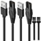 Ladegerät One Blade Philipp, 2 USB-Kabel, Ladegerät für Rasierer Philip OneBlade QP2734, QP2724, QP2824, QP2834, QP4631, S3243, MG5910 360 Series 2400 QP1424 X3001 MG5910 MG791. 0 MG7930 MG9510
