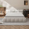 DEWINNER Matelas 140x190 cm, Matelas en Mousse à Mémoire de Forme Haute Densité,Fermeté Moyenne,Épaisseur 16cm,Hypoallergénique,Sommeil Isolé,7 Zones,Réversible à Deux Faces Utilisables