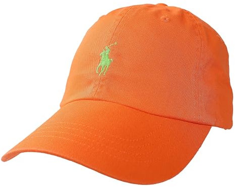 Ralph Lauren Classic Sport Cap Baseball Orange One Size