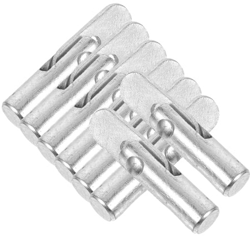 Ciieeo 8 Stück Verzinkter Gerüstverriegelungsbolzen 12×45mm Austauschbare Gerüstbefestigung Kompakte Ersatzteile für Gerüstmontage und Außeneinsatz