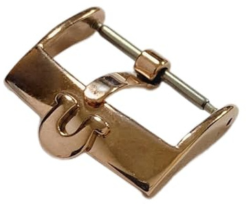 Watch Accessory Strap 12 Mm 14 Mm 16 Mm 18 Mm 20 Mm Watch Men's Pin Safety Buckle Stainless Steel Buckle Suitable Compatible With Omega Compatible With Seamaster Strap Watch buckle (Rose Gold 16mm )