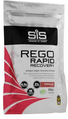 Science in Sport REGO Rapid Recovery (500g) Chocolate - Intra- & Post-Workout - Post-Workout