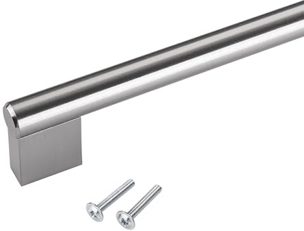 SOTECH Stangengriff G4 Edelstahloptik Ø 14 mm BA 690 mm | Küchengriff Schrankgriff Relinggriff Möbelgriff